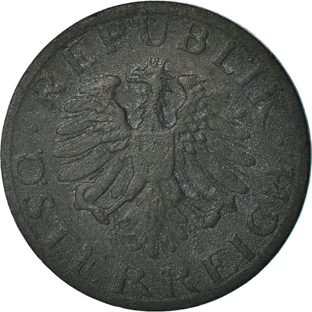 Austria 1 Groschen Coin | KM2873 | 1947