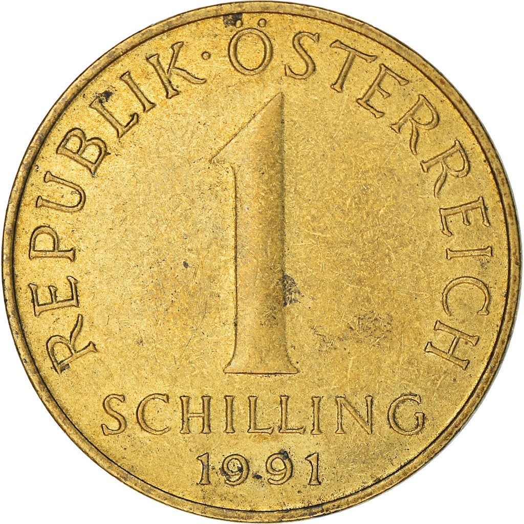 Austria 1 Schilling Coin | KM2886 | 1959 - 2001