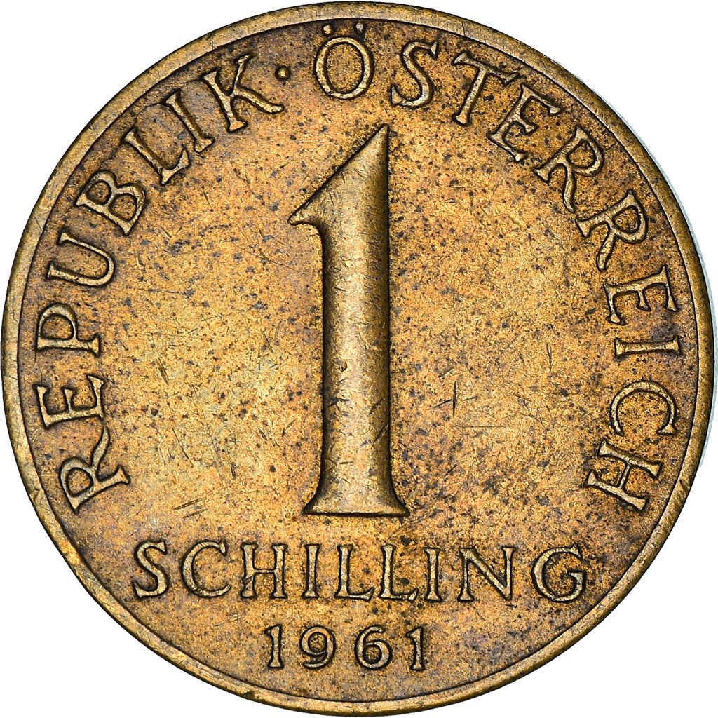 Austria 1 Schilling Coin | KM2886 | 1959 - 2001