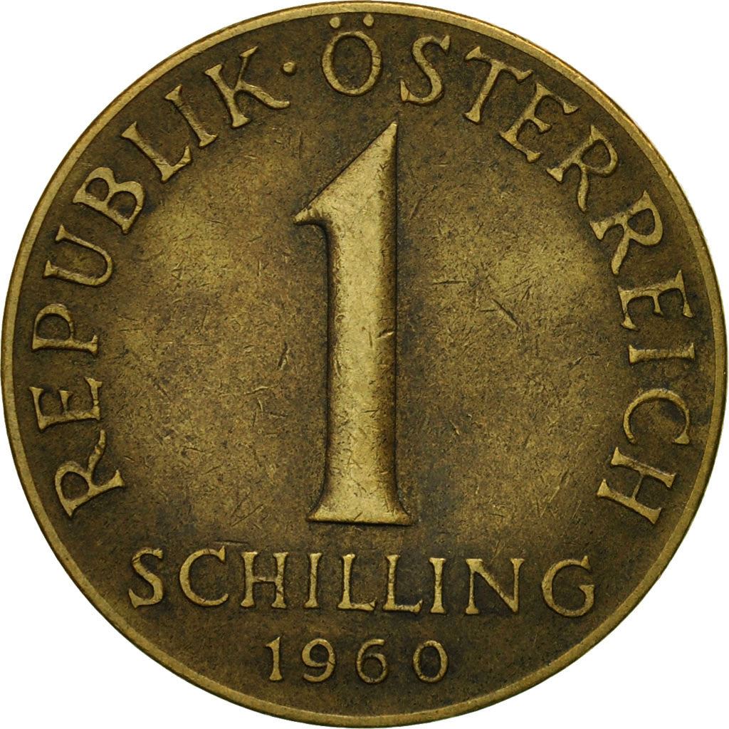 Austria 1 Schilling Coin | KM2886 | 1959 - 2001