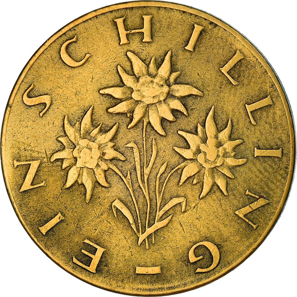 Austria 1 Schilling Coin | KM2886 | 1959 - 2001