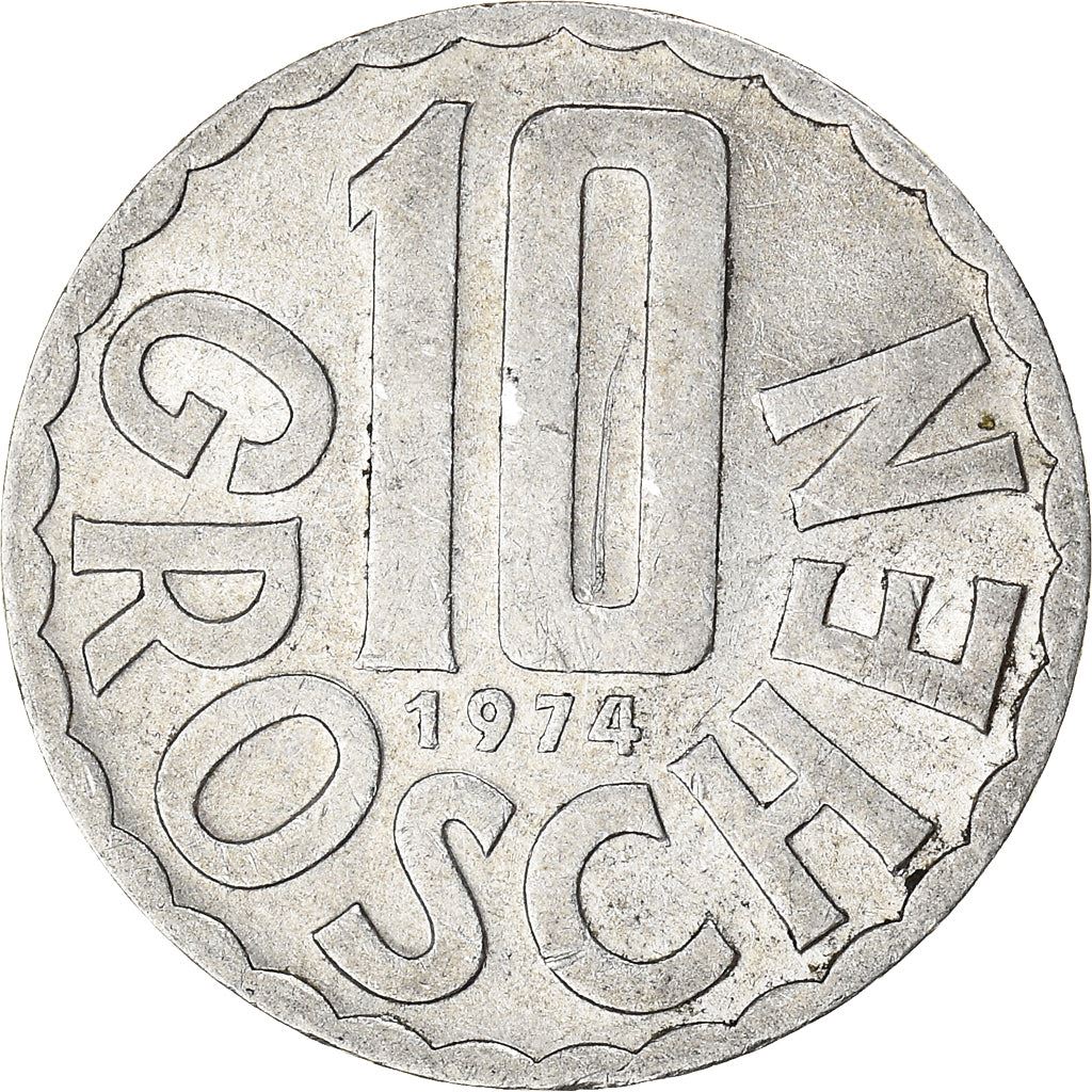 Austria 10 Groschen Coin | KM2878 | 1951 - 2001