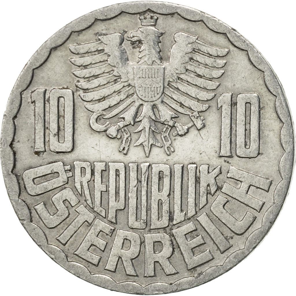 Austria 10 Groschen Coin | KM2878 | 1951 - 2001