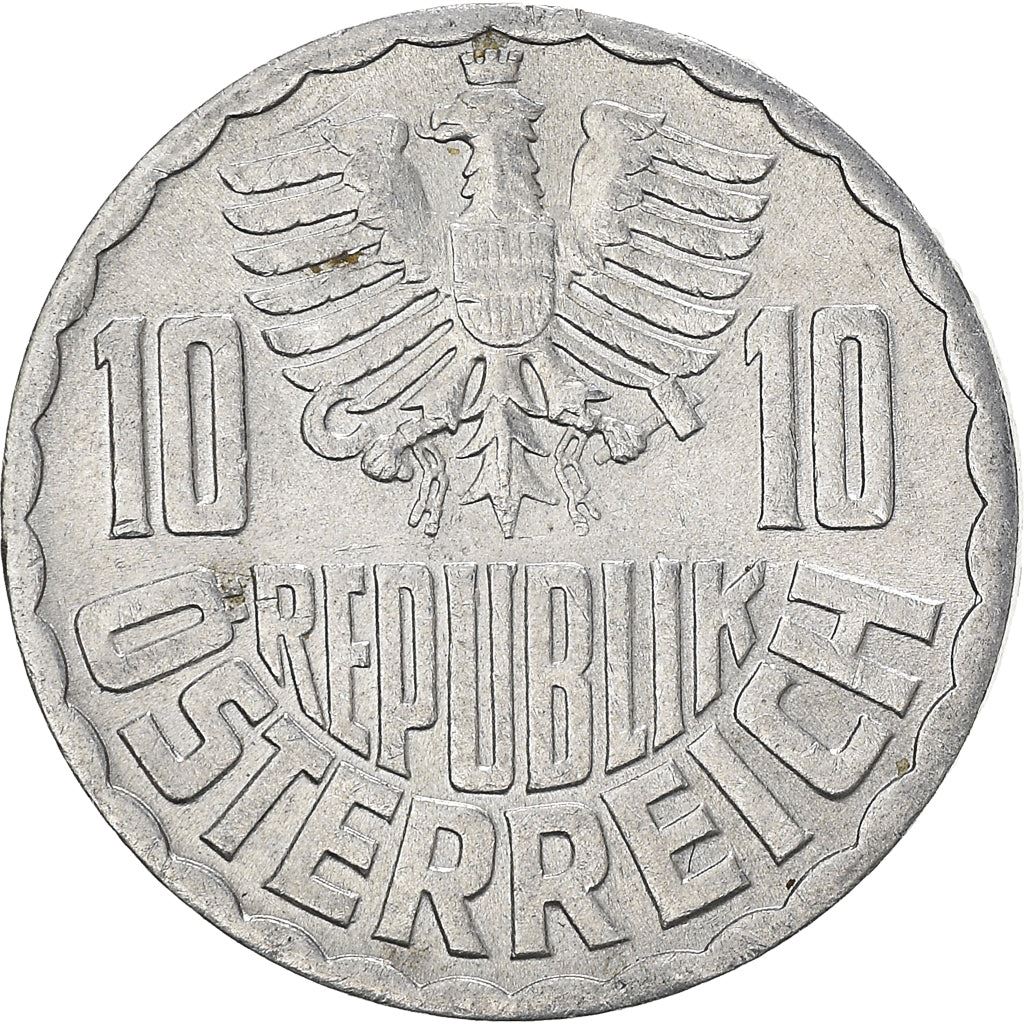 Austria 10 Groschen Coin | KM2878 | 1951 - 2001