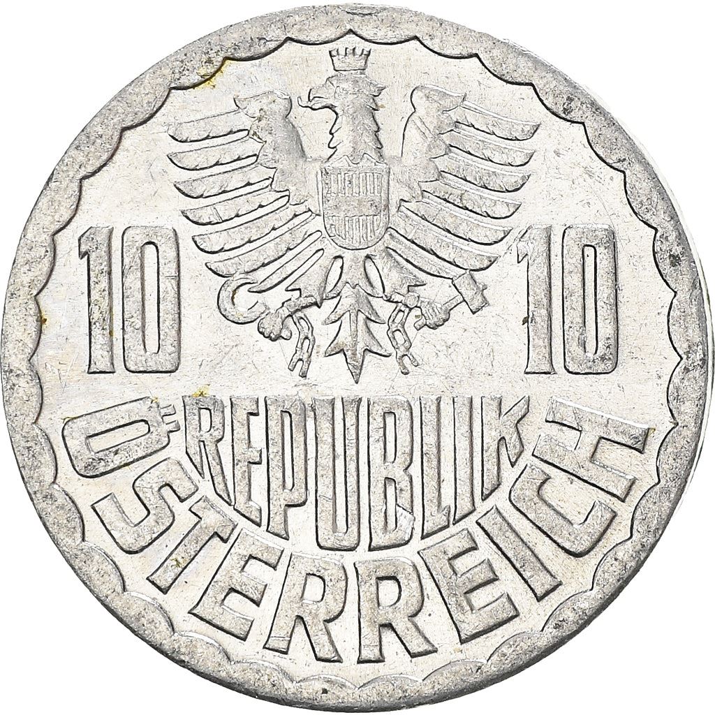 Austria 10 Groschen Coin | KM2878 | 1951 - 2001