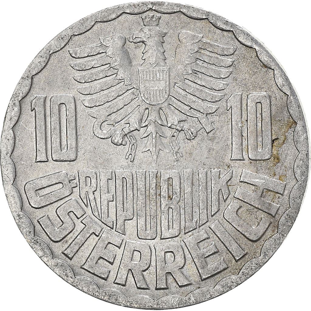 Austria 10 Groschen Coin | KM2878 | 1951 - 2001