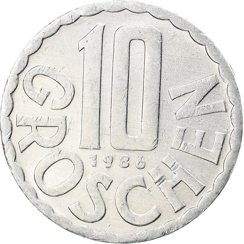 Austria 10 Groschen Coin | KM2878 | 1951 - 2001