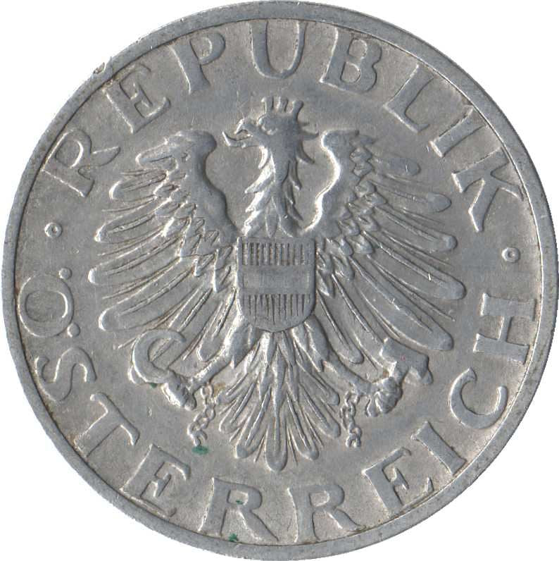 Austria 2 Schilling Coin | Grape | KM2872 | 1946 - 1952