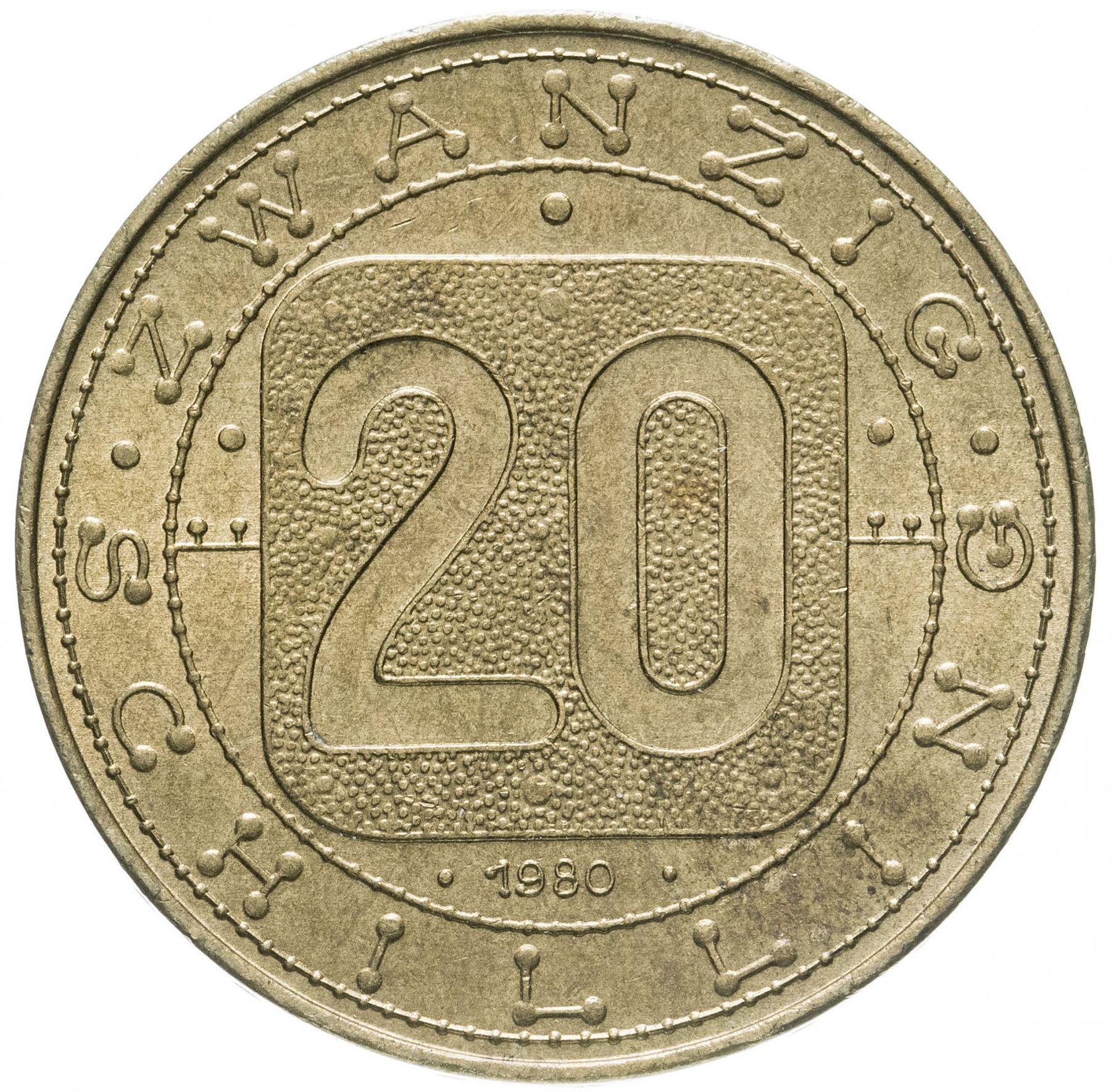 Austria | 20 Schilling | KM2946 | 1980 - 1993