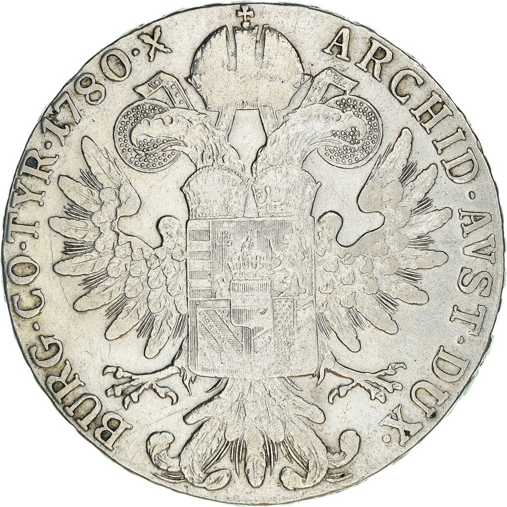 Austria Habsburg | 1 Thaler Coin | Maria Theresia | KM:T1 | 1780