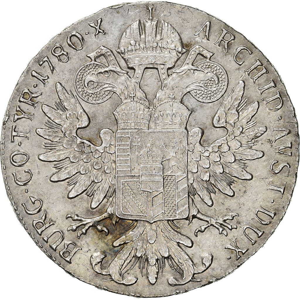 Austria Habsburg | 1 Thaler Coin | Maria Theresia | KM:T1 | 1780