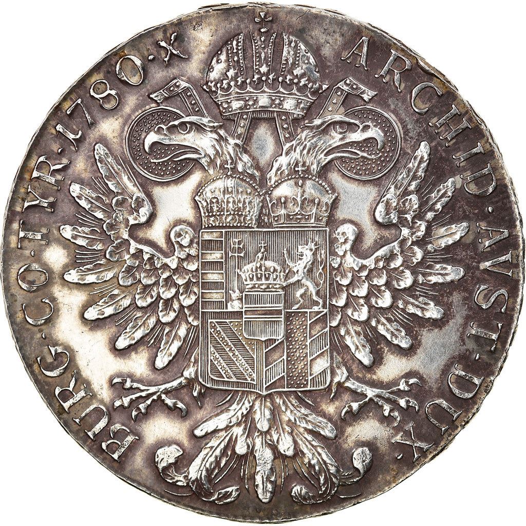 Austria Habsburg | 1 Thaler Coin | Maria Theresia | KM:T1 | 1780