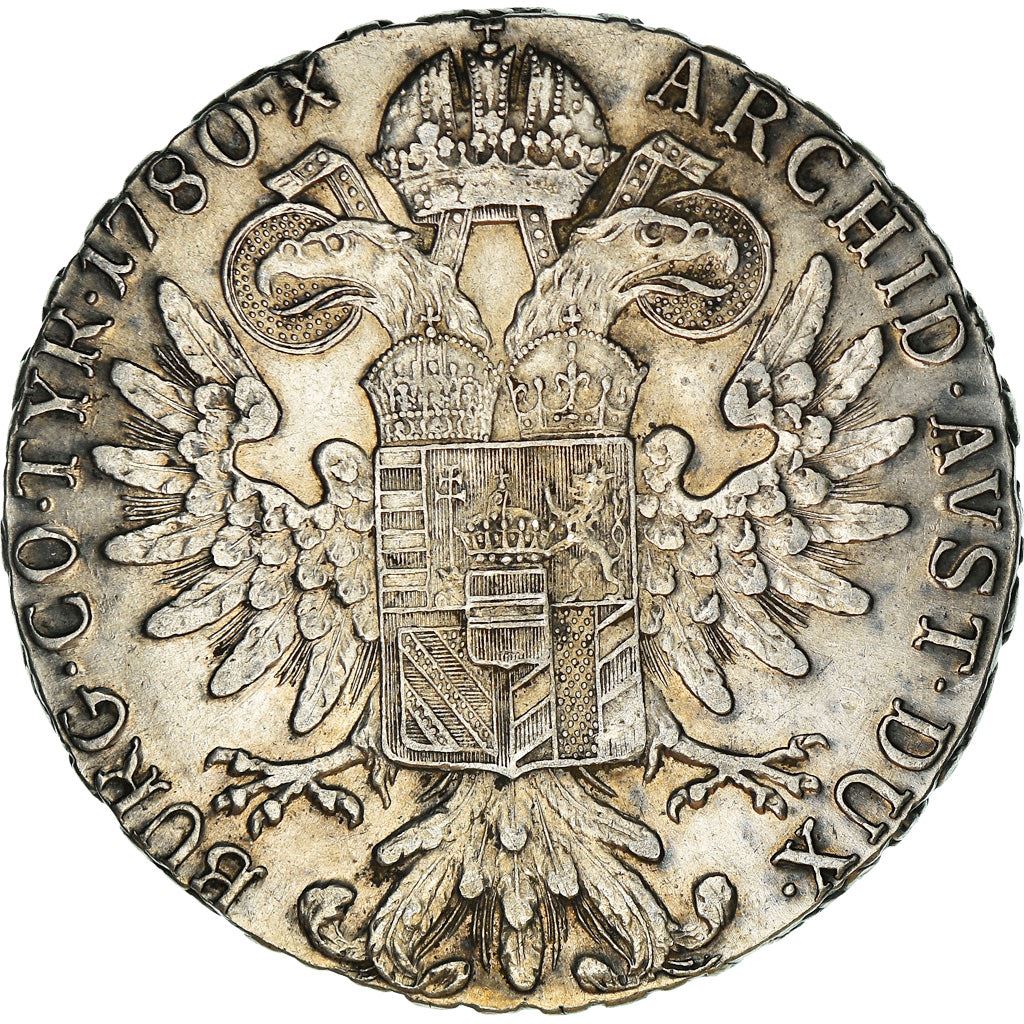 Austria Habsburg | 1 Thaler Coin | Maria Theresia | KM:T1 | 1780