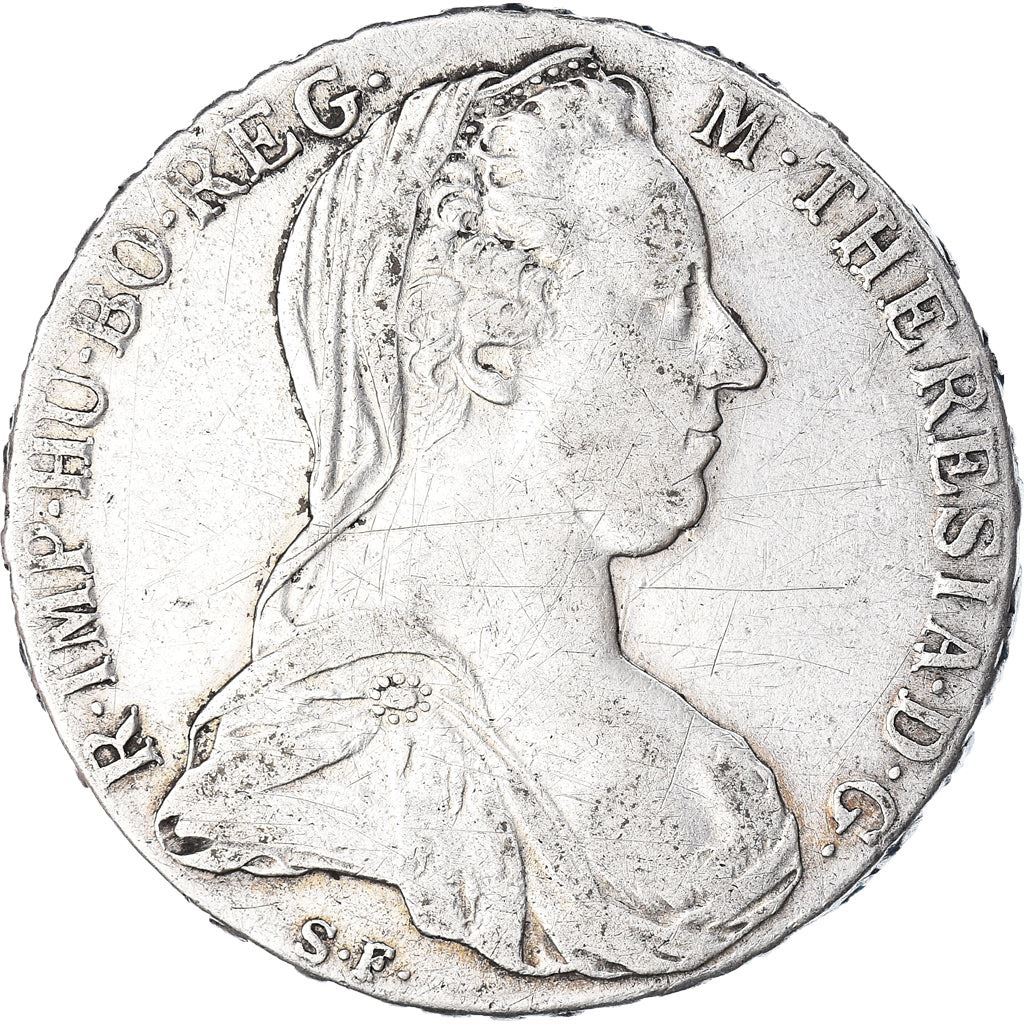 Austria Habsburg | 1 Thaler Coin | Maria Theresia | KM:T1 | 1780