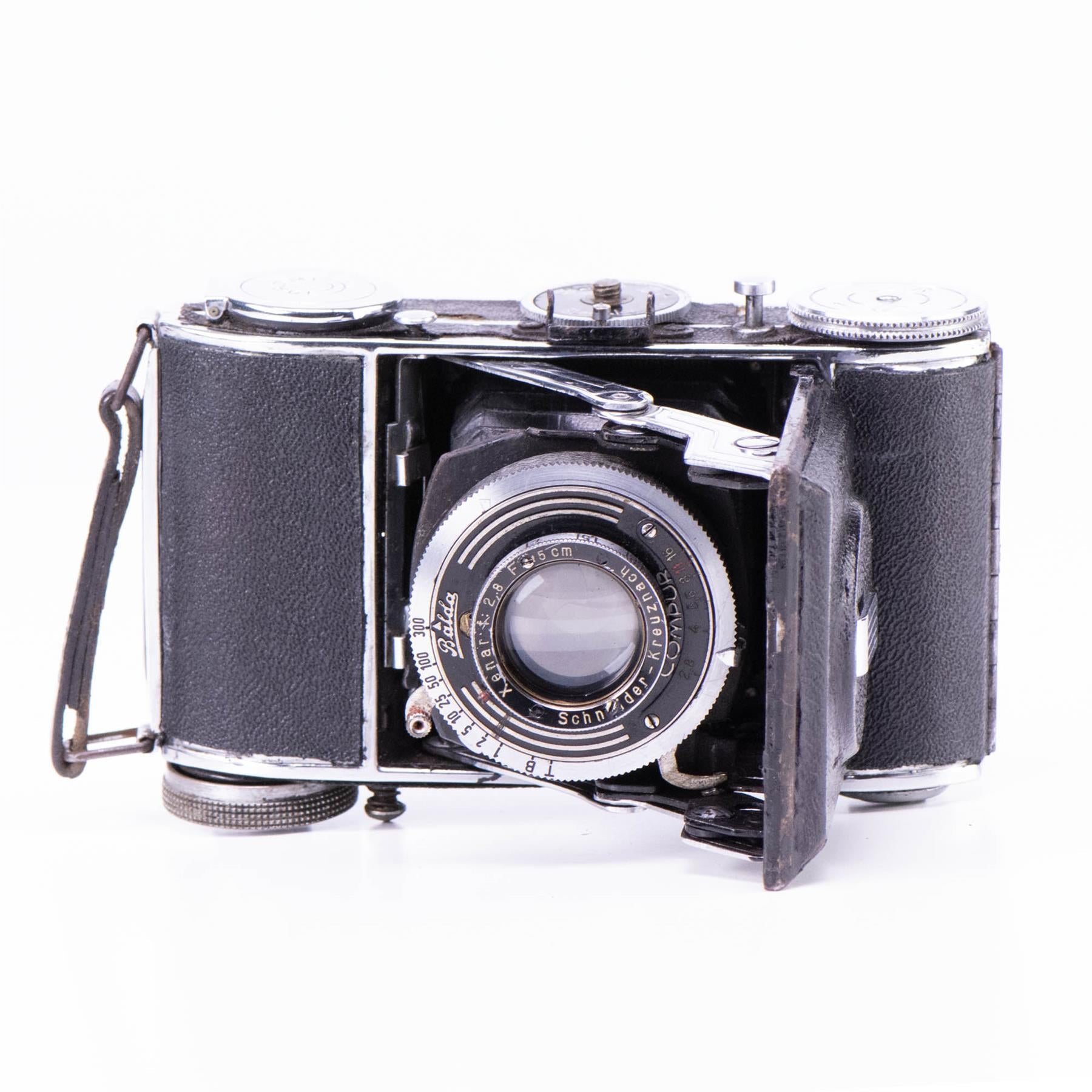 Balda Folding Camera | Xenar f2.8 lens | Black | Germany