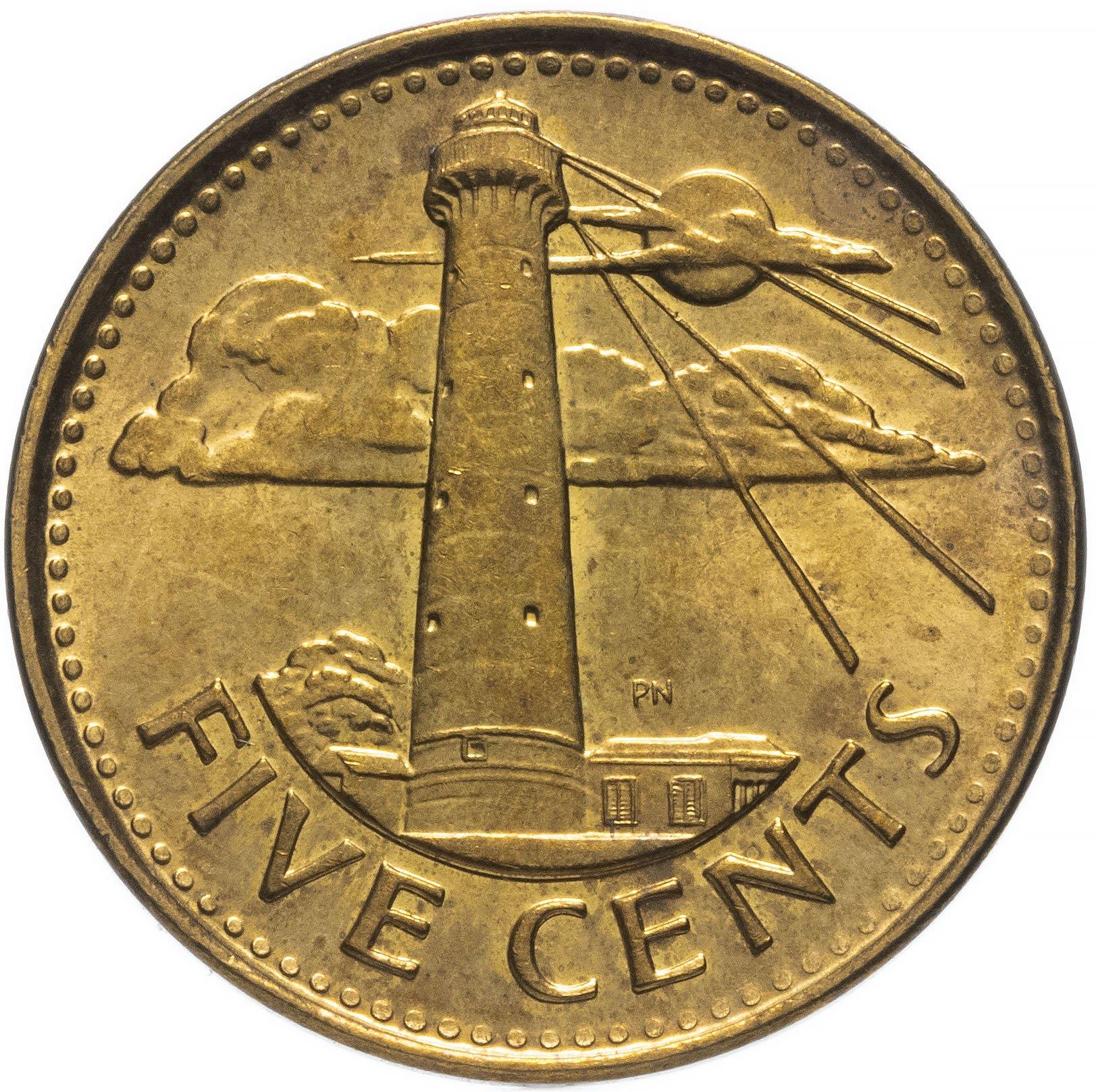 Barbados | 5 Cents Coin | Lighthouse | Km:11A | 2007 - 2022