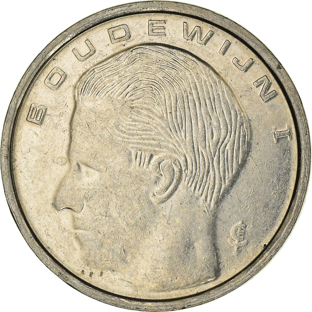 Belgian Coin 1 Franc - Baudouin I België | Star | KM171 | 1989 - 1993