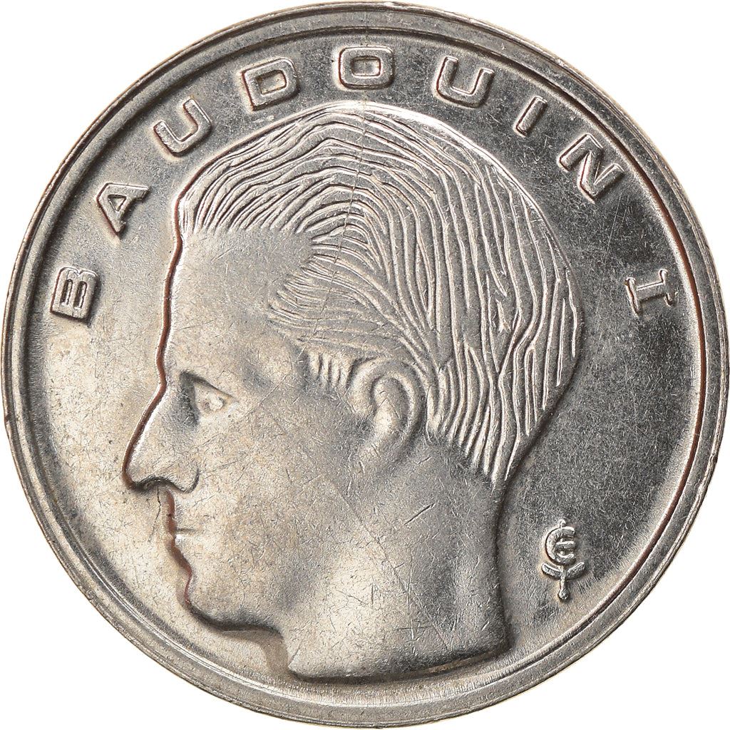 Belgian Coin 1 Franc - Baudouin I Belgique | Star | KM170 | 1989 - 1993