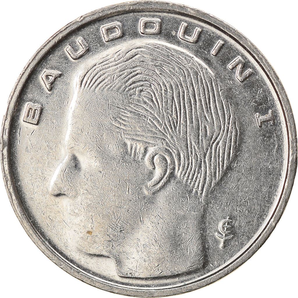 Belgian Coin 1 Franc - Baudouin I Belgique | Star | KM170 | 1989 - 1993