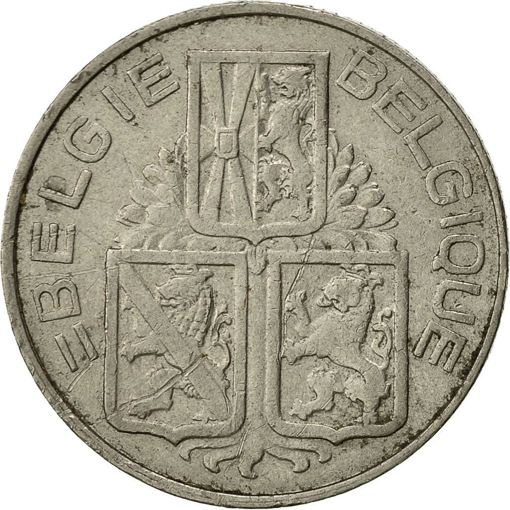 Belgian Coin 1 Franc - Léopold BELGIQUE | West-Flanders | Namur | KM120 | 1939 - 1940