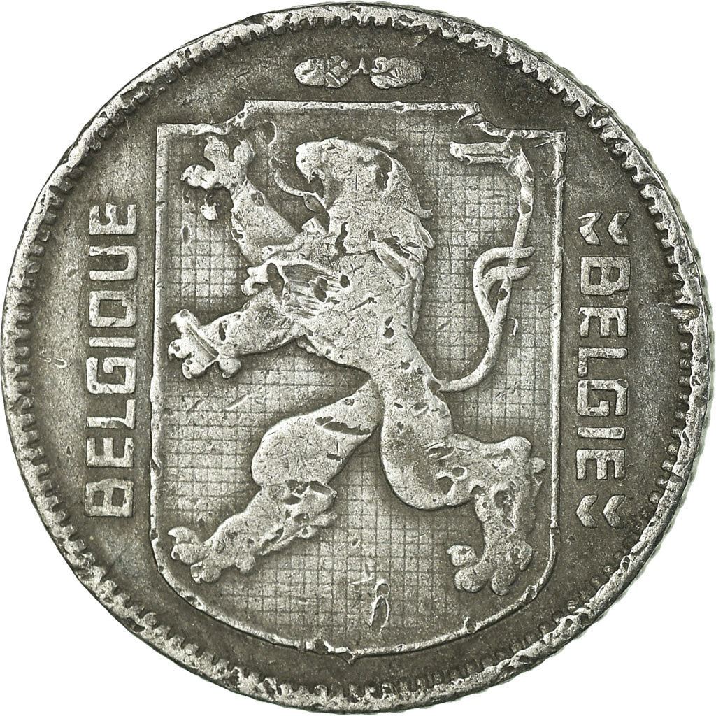 Belgian Coin 1 Franc - Léopold III BELGIQUE | Escutcheon | Lion | KM127 | 1941 - 1947