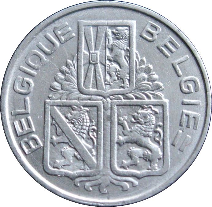 Belgian Coin 1 Franc - Léopold III BELGIQUE | Namur | Limbourg | KM119 | 1939