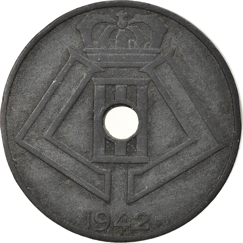 Belgian Coin 10 Centimes - Léopold III BELGIQUE | Liège | Arlon | KM125 | 1941 - 1946