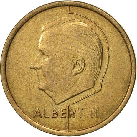 Belgian Coin 20 Francs - Albert II België | Angel | Scales | KM192 | 1994 - 2001