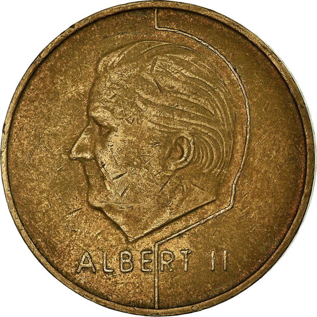 Belgian Coin 20 Francs - Albert II Belgique | Angel | Scales | KM191 | 1994 - 2001