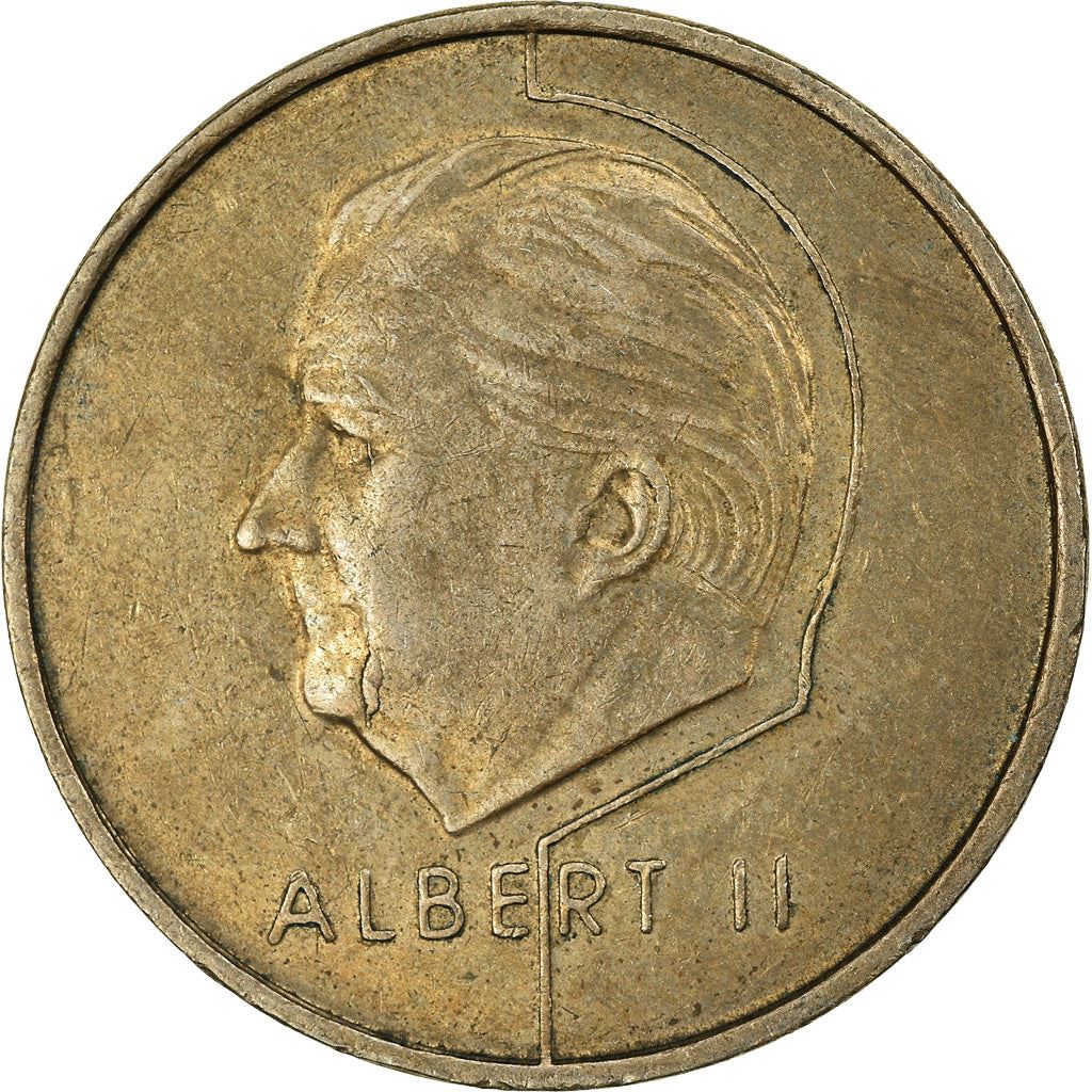 Belgian Coin 20 Francs - Albert II Belgique | Angel | Scales | KM191 | 1994 - 2001