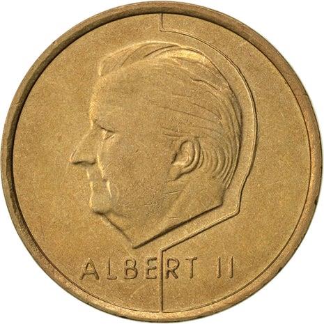 Belgian Coin 20 Francs - Albert II Belgique | Angel | Scales | KM191 | 1994 - 2001