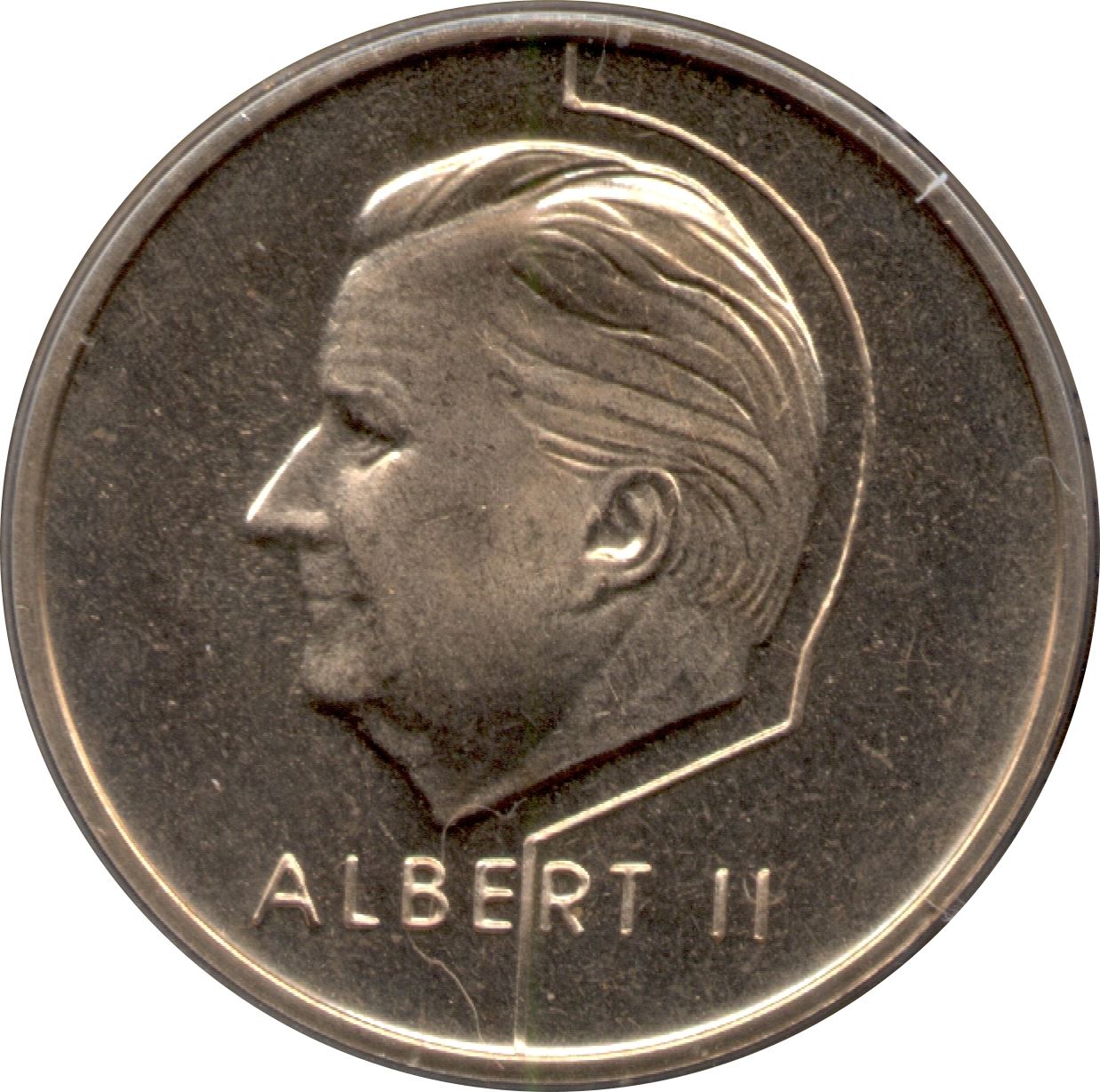 Belgian Coin 20 Francs - Albert II Belgique | Angel | Scales | KM191 | 1994 - 2001