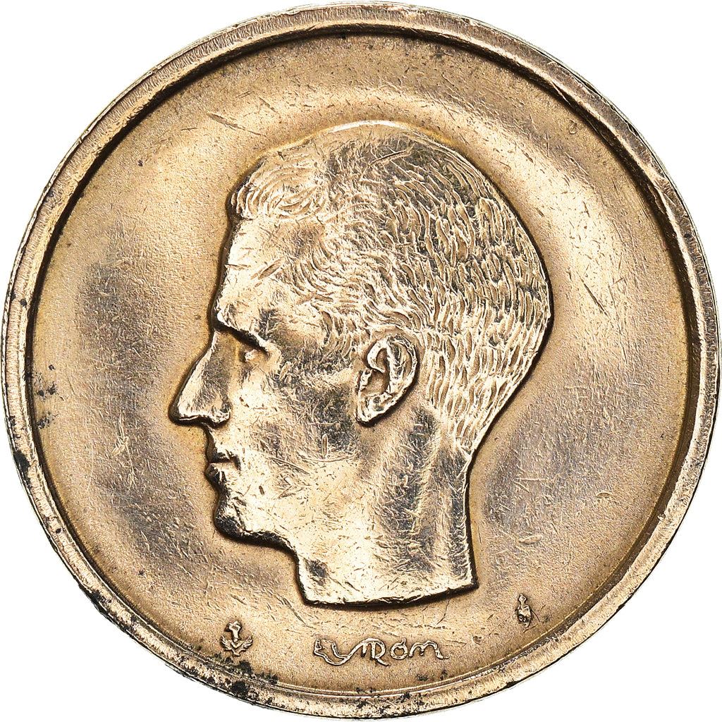 Belgian Coin 20 Francs - Baudouin I België | Scales | Angel | KM160 | 1980 - 1993