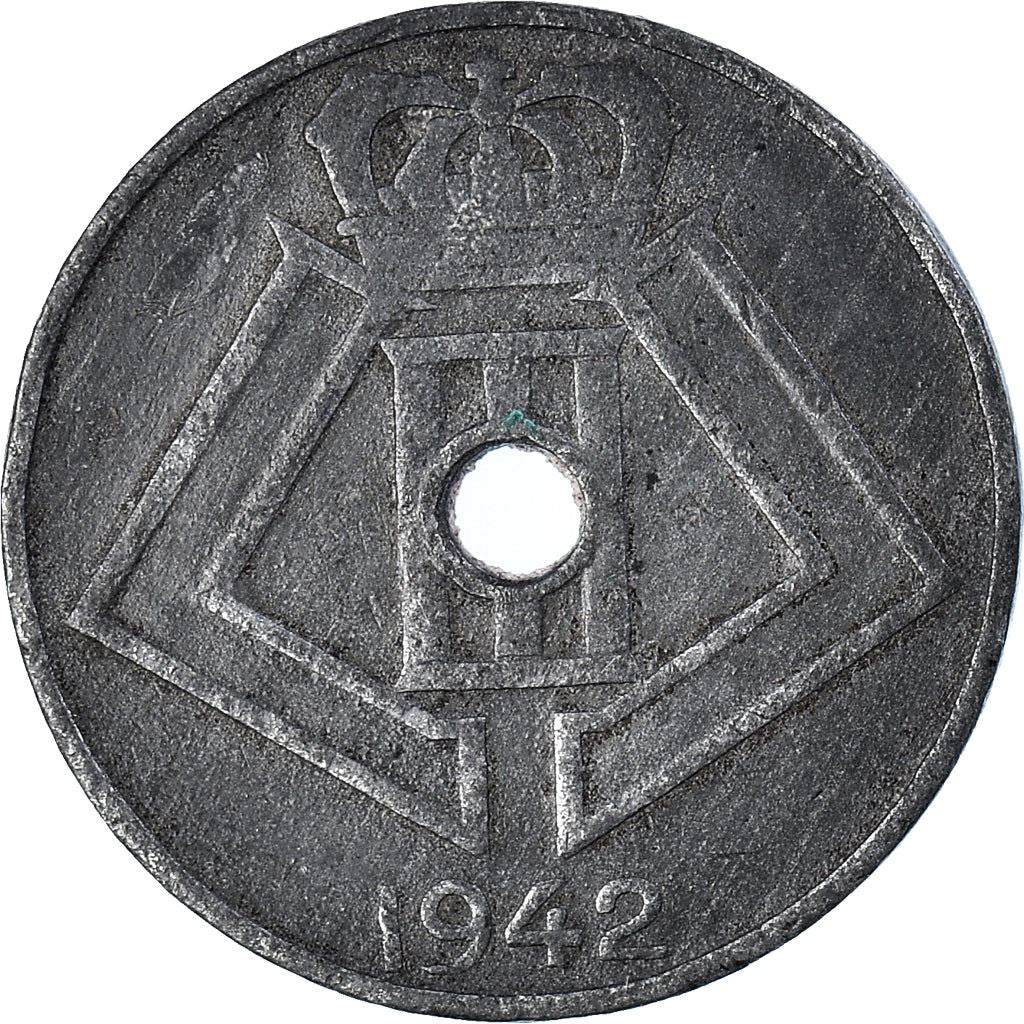 Belgian Coin 5 Centimes - Léopold III BELGIQUE | Liège | Arlon | KM124 | 1941 - 1942