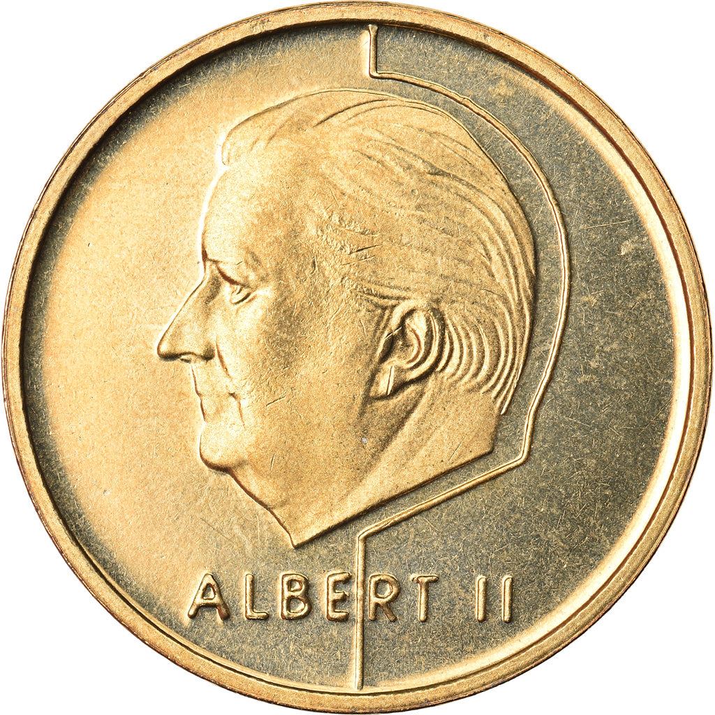 Belgian Coin 5 Francs - Albert II Belgique | Angel | Privy | Scale | KM189 | 1994 - 2001