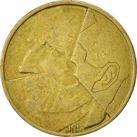 Belgian Coin 5 Francs - Baudouin I België | Angel | Privy | Scales | KM164 | 1986 - 1993