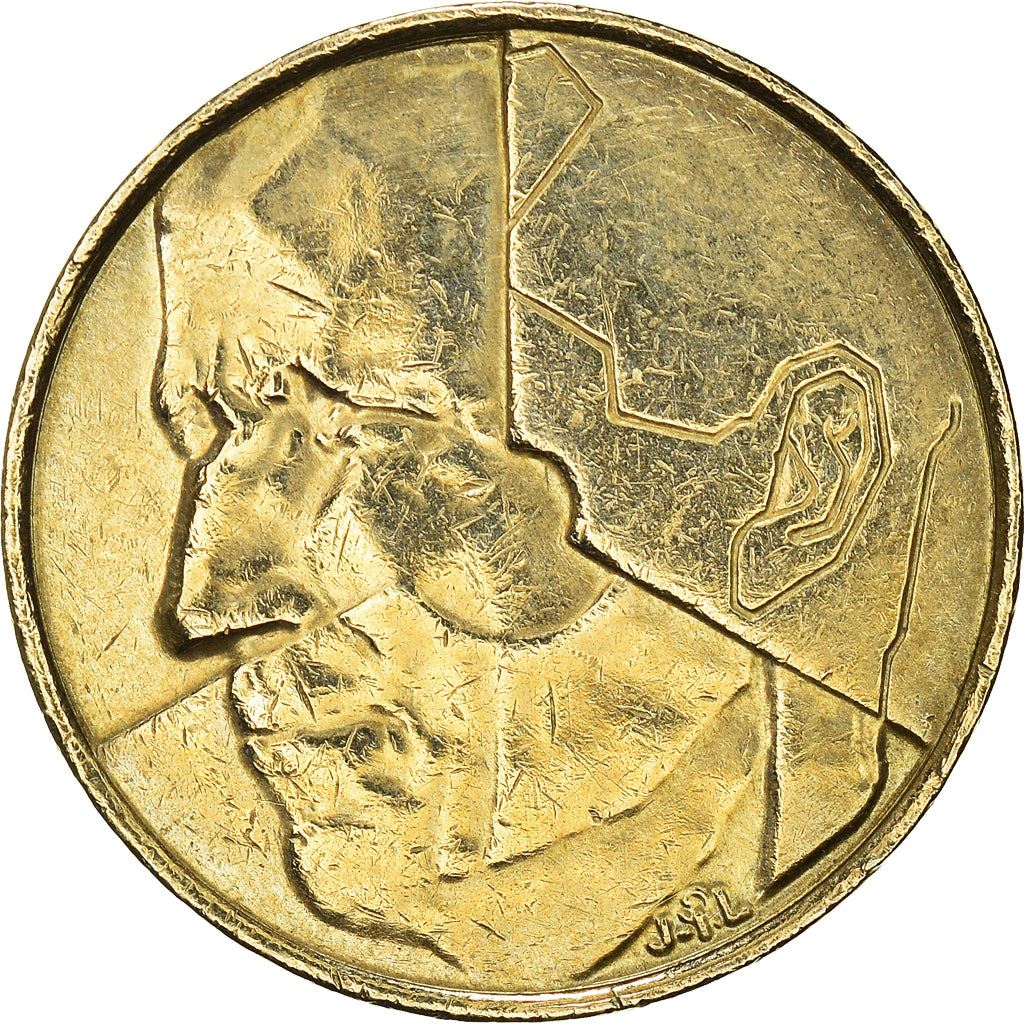 Belgian Coin 5 Francs - Baudouin I België | Angel | Privy | Scales | KM164 | 1986 - 1993