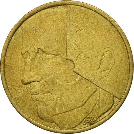 Belgian Coin 5 Francs - Baudouin I Belgique | Angel | Scales | KM163 | 1986 - 1993