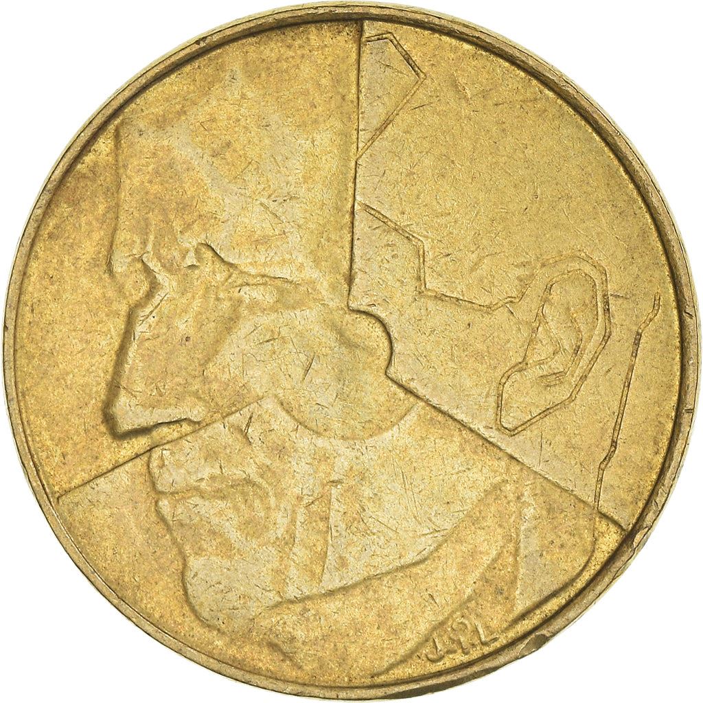 Belgian Coin 5 Francs - Baudouin I Belgique | Angel | Scales | KM163 | 1986 - 1993