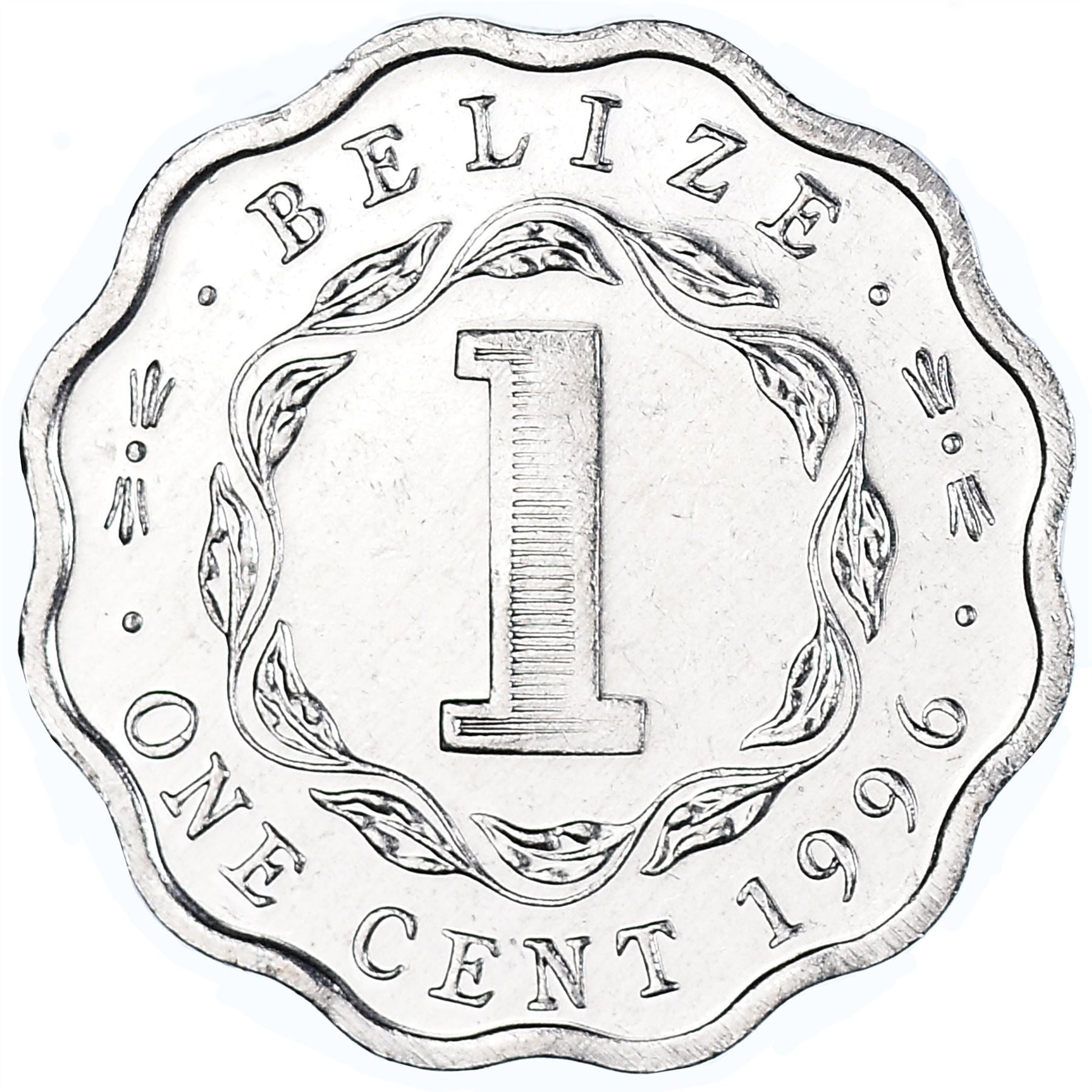 Belizean 1 Cent Coin | Queen Elizabeth II | KM33a | Belize | 1976 - 2018