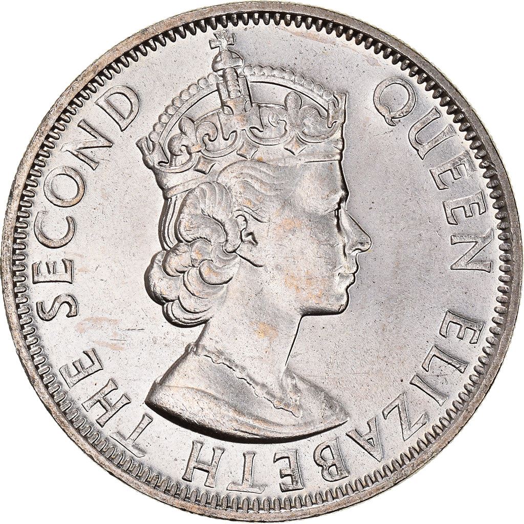 Belizean 50 Cents Coin | Queen Elizabeth II | KM37 | Belize | 1974 - 2016