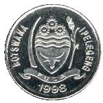 Botswana 10 Thebe Coin | Gemsbok | KM27 | 1998 - 2008