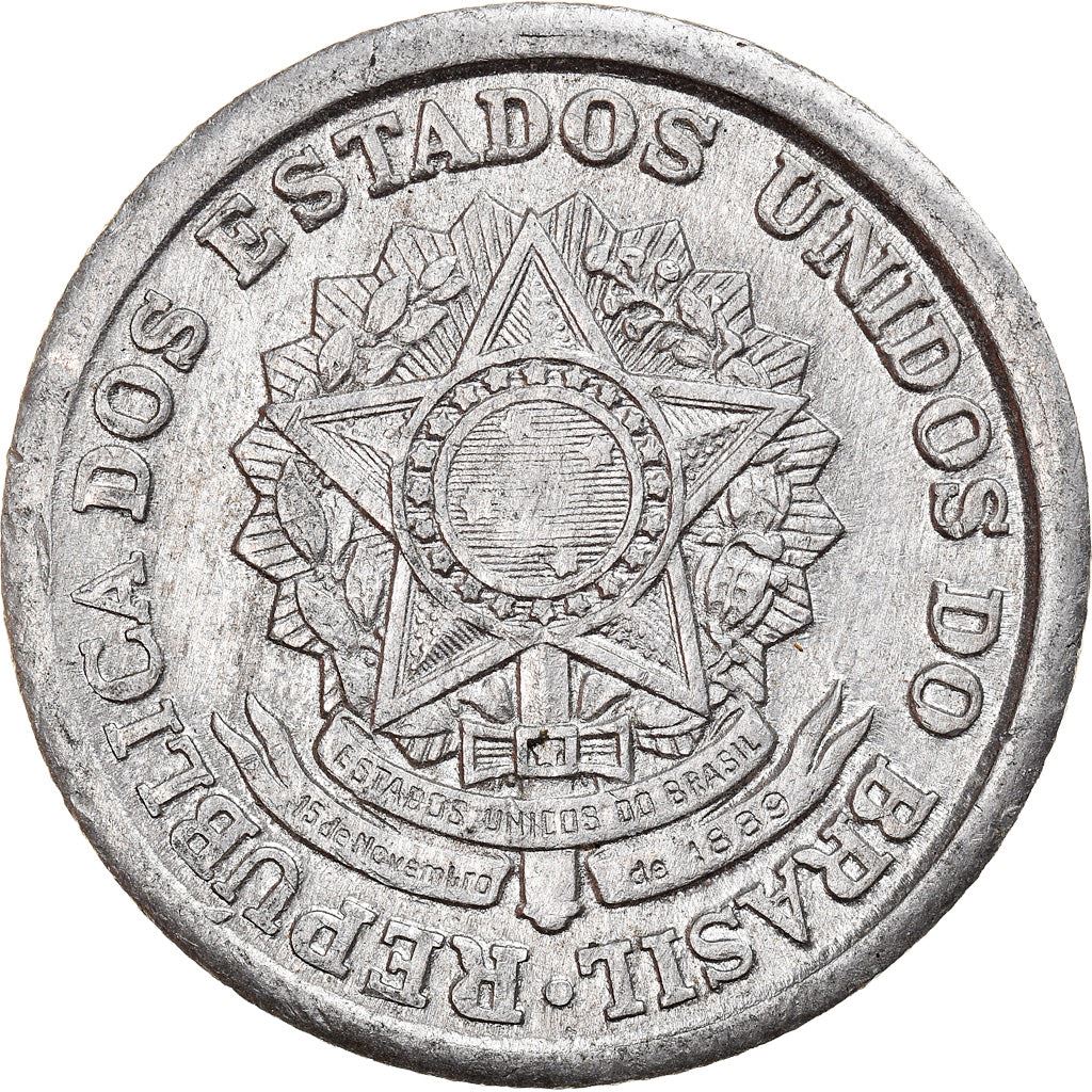 Brazil 1 Cruzeiro Coin | KM570 | 1957 - 1961