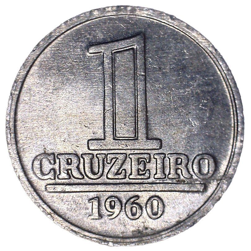 Brazil 1 Cruzeiro Coin | KM570 | 1957 - 1961