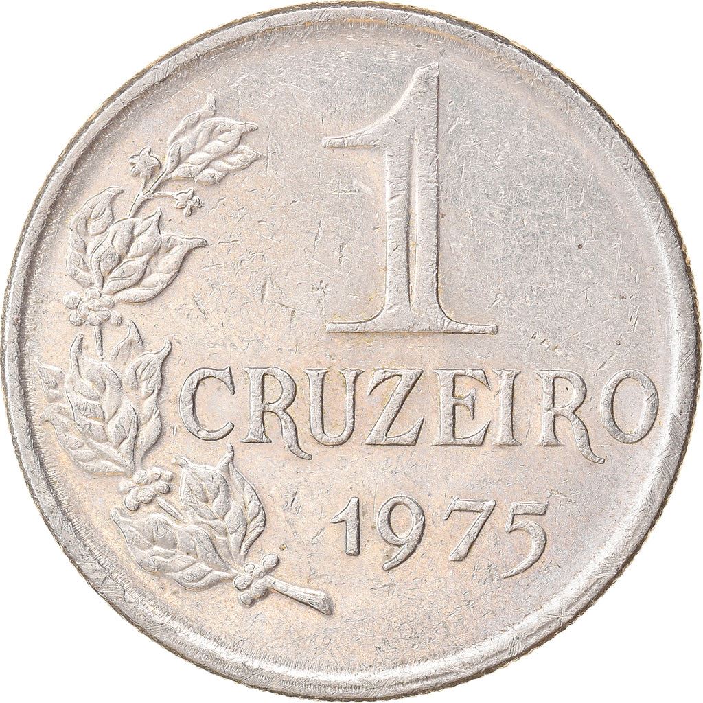 Brazil 1 Cruzeiro Coin | KM581a | 1974 - 1978