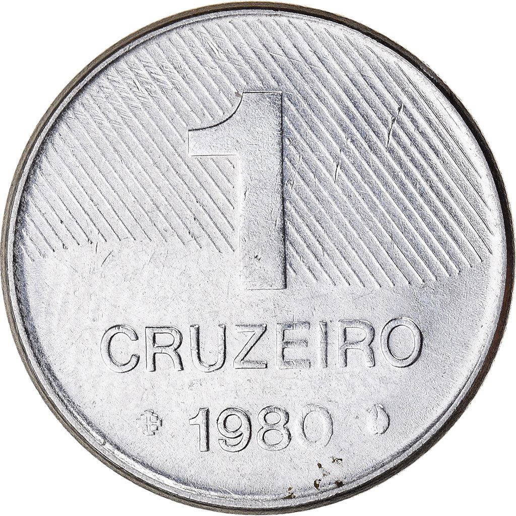 Brazil 1 Cruzeiro Coin KM590 1979 - 1984