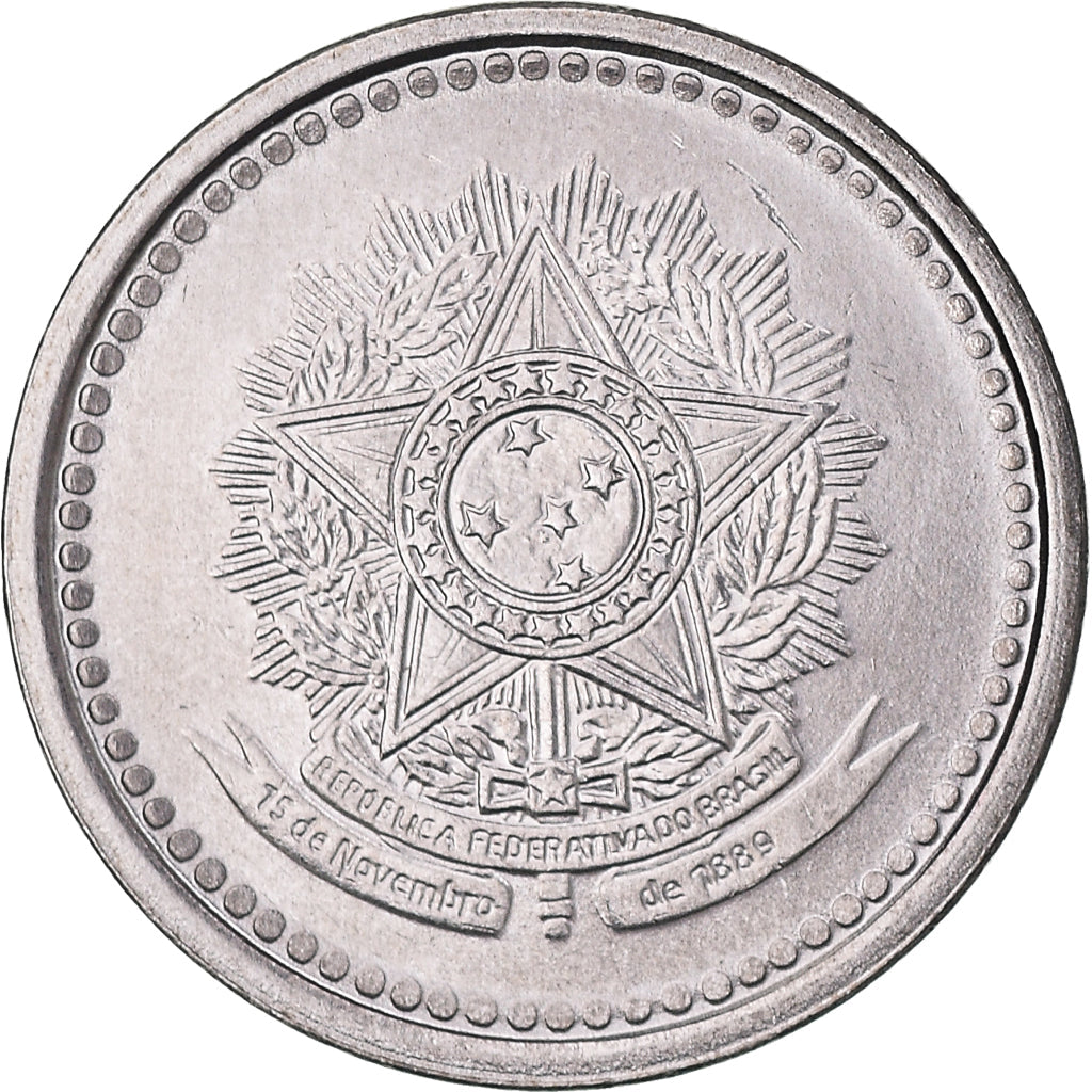 Brazil 10 Centavos Coin KM602 1986 - 1988