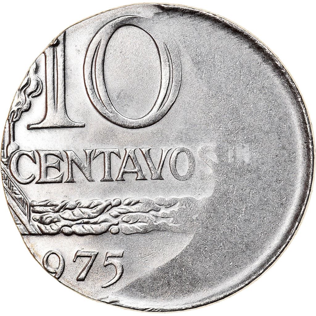 Brazil 10 Centavos Coin | magnetic | KM578.1a | 1974 - 1979