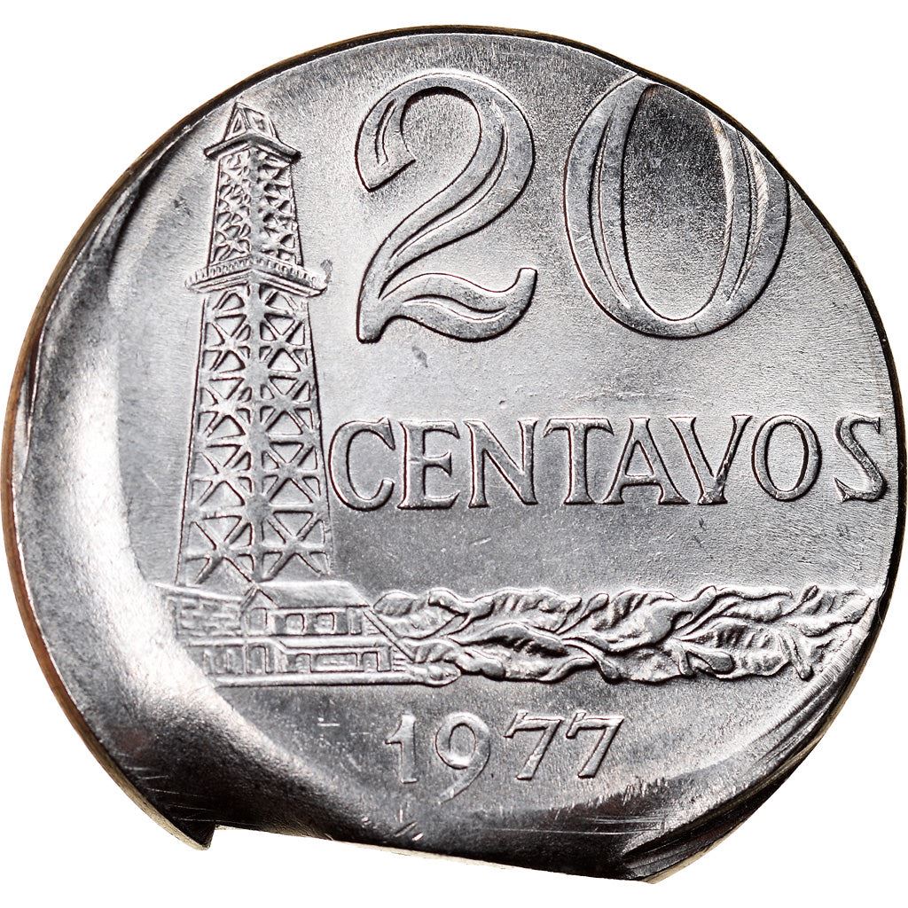 Brazil | 20 Centavos Coin | Oil Well | KM579.1a | 1975 - 1979