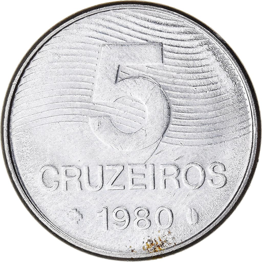 Brazil | 5 Cruzeiros Coin | KM591 | 1980 - 1984